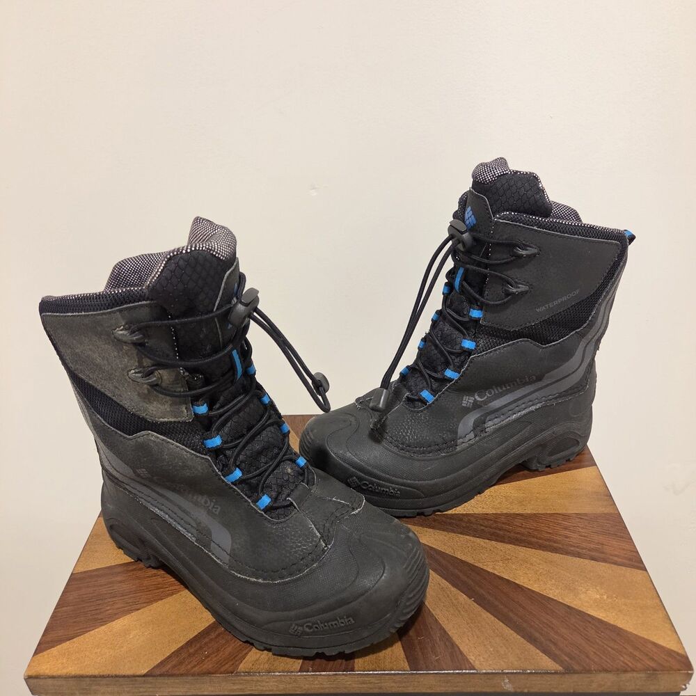 Columbia Youth US 5 Bugaboot Plus IV Omni-Heat Boot Waterproof Winter Snow Black